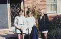 Tricia, Debbie and Dolores, no doubt about to head off for Southwell Park to play hockey.